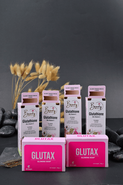 Pack Of 6 Deal 4 Glutathione Serums (30ml) + 2 Free Soaps