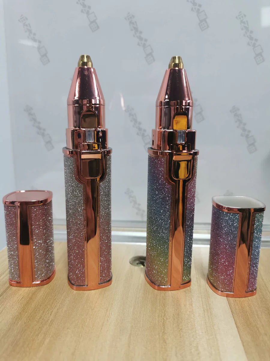 Original Facial Beauty - 2 In 1 Rechargeable Electric Eyebrow Trimmer + Body Facial