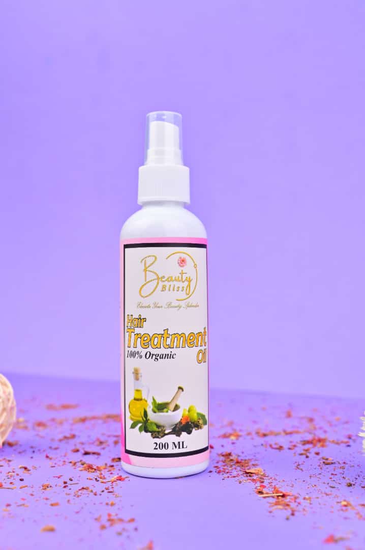 Pack Of 2 Hair Treatment Oil + Shampoo FREE 100% Organic 200 ML