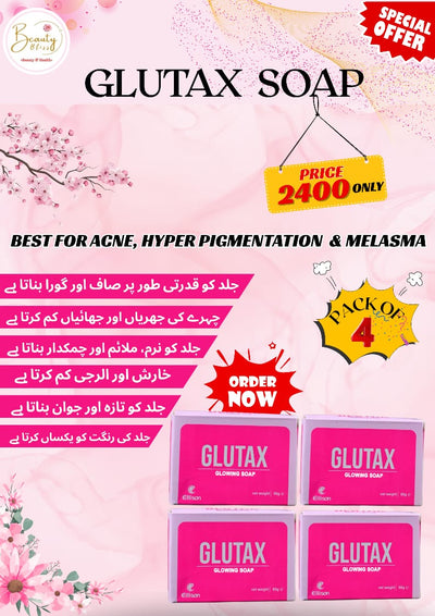 Pack Of 4 Soap Glutax Soap